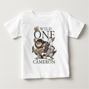 Camiseta Para Bebê Onde As Coisas Selvagens Se Caracterizam   Selvage