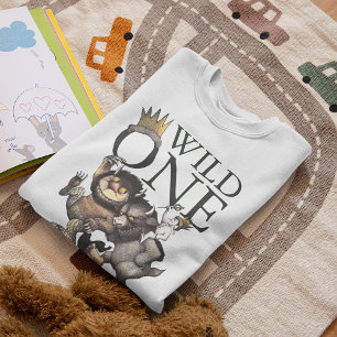 Camiseta Para Bebê Onde as Coisas Selvagens   Selvagem Primeiro Anive