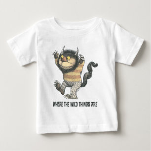 Camiseta Para Bebê Onde estão as coisas selvagens   Natureza