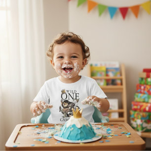 Camiseta Para Bebê Onde Estão os Personagens das Coisas Selvagens   D