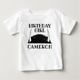 Camiseta Para Bebê Onde os Monstros | Menina de Aniversário