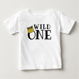 Camiseta Para Bebê Onde Os Monstros Vivem | Primeiro Aniversário do M