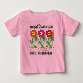 Camiseta Para Bebê One Garden