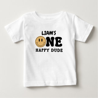 CAMISETA PARA BEBÊ ONE HAPPY DUDE 
