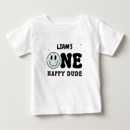 CAMISETA PARA BEBÊ ONE HAPPY DUDE