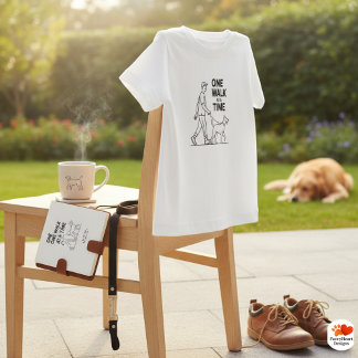 Camiseta Para Bebê One Walk at a Time - Simple Joy Tee