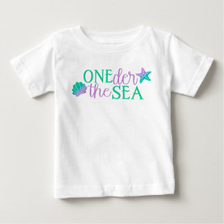 Camiseta Para Bebê Oneder Sea Birthday