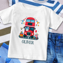 Ônibus Duplo de Londres Fofo e Urso de Pelúcia