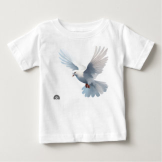 Camiseta Para Bebê Opção 1 (Fofa & Direta): o pássaro voando G
