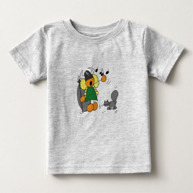 Camiseta Para Bebê ópera (Frente)