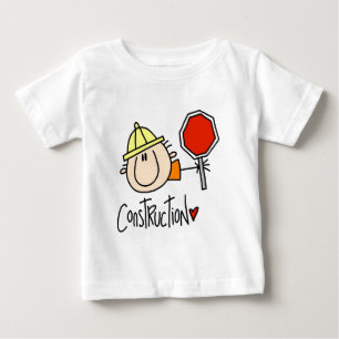 Camiseta Para Bebê Operário da Construção Civil Masculino