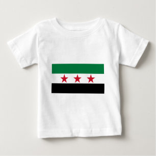 Camiseta Para Bebê oposição síria