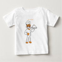 Óptica de desenho animado de tigre engraçado
