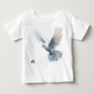 Camiseta Para Bebê Option 1 (Cute & Direct): the flying bird G