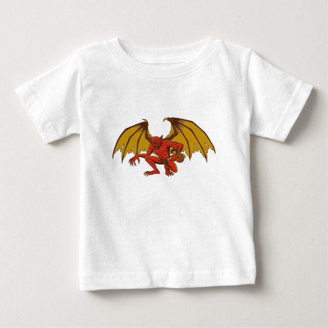 Camiseta Para Bebê Orang Bati (Frente)