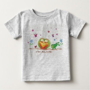 Camiseta Para Bebê Orgânico de broto vivo!