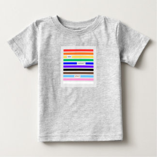 Camiseta Para Bebê Orgulhe-se Orgulho Arco-íris Redação Orgulho 2026