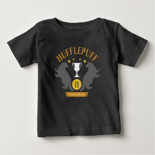 Camiseta Para Bebê Orgulho da Casa HUFFLEPUFF™ Gráfico de Texugo e Ta