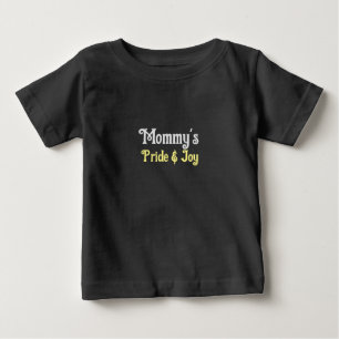 Camiseta Para Bebê "Orgulho de Mamãe e alegria"