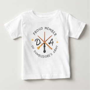 Camiseta Para Bebê Orgulho de Membro do Exército de Dumbledore