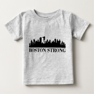 Camiseta Para Bebê Orgulho Forte de Boston