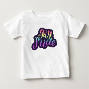 Camiseta Para Bebê Orgulho gay