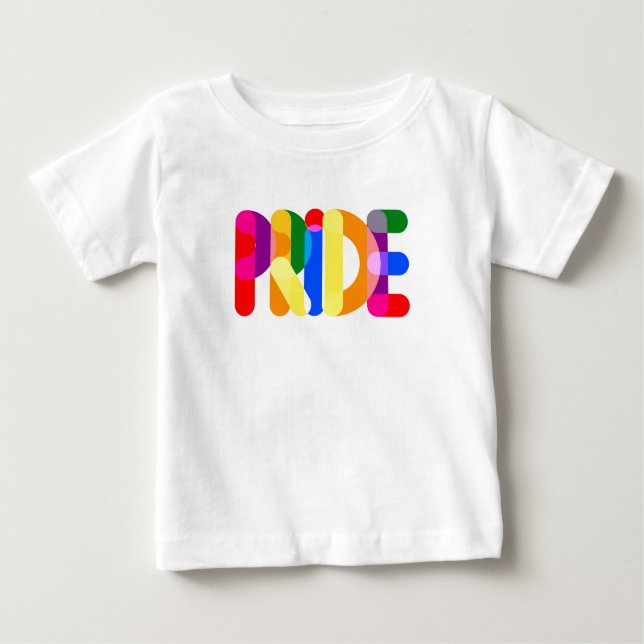 Camiseta Para Bebê Orgulho na Design (Frente)
