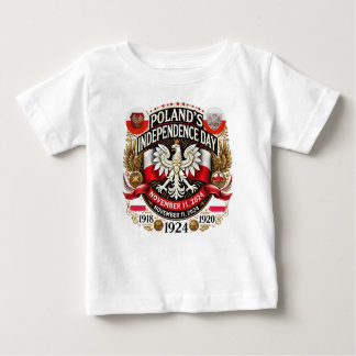 Camiseta Para Bebê Orgulho Polonês: Dia da Independência para Criança
