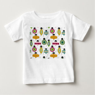 Camiseta Para Bebê Ornamentos atômicos