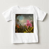 Orquídea com dois beija-flores