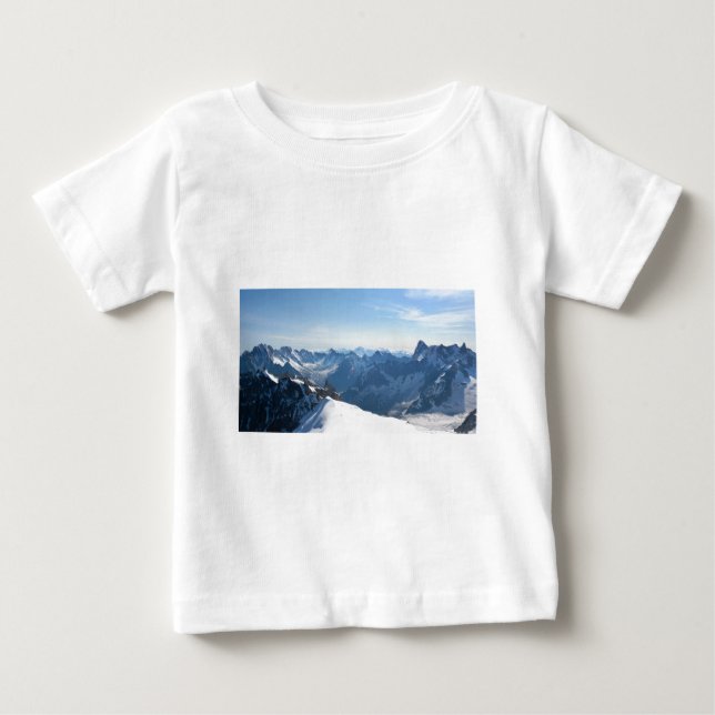 Camiseta Para Bebê Os Alpes - magníficos! (Frente)