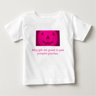Camiseta Para Bebê Os "bebés são crescidos em remendos cor-de-rosa da