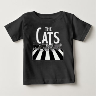 Camiseta Para Bebê Os Gatos