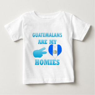 Camiseta Para Bebê Os Guatemalans são meu Homies