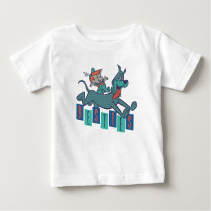 Camiseta Para Bebê Os Jetsons Elroy & Astro Besties