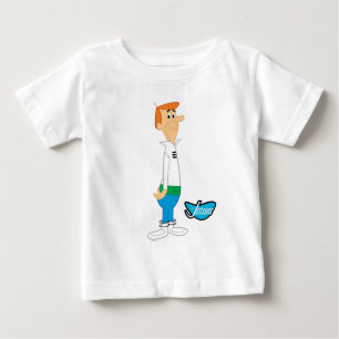 Camiseta Para Bebê Os Jetsons   Encontro com George Jetson