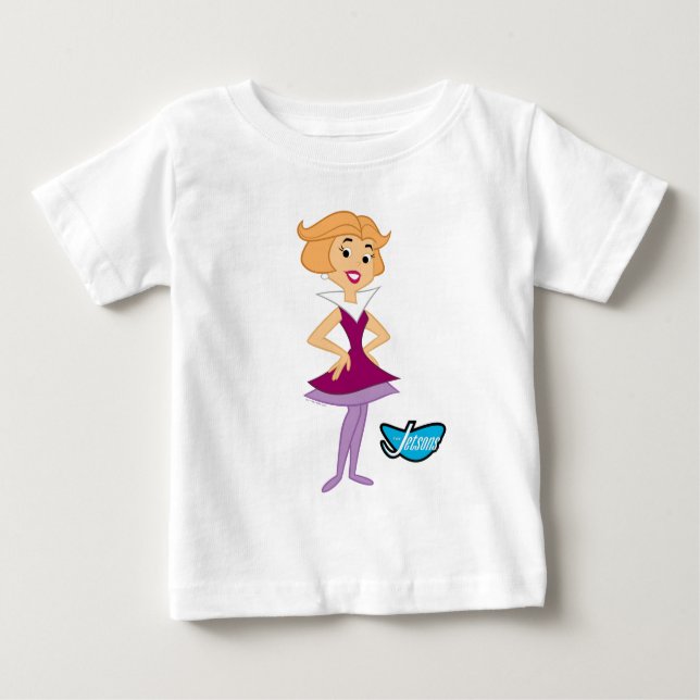 Camiseta Para Bebê Os Jetsons | Jane Sua Esposa (Frente)