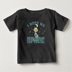 Camiseta Para Bebê Os Jetsons Preciso Do Meu Espaço