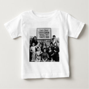 Camiseta Para Bebê Os lábios Que Tocam Líquido Não Devem Tocar O Noss