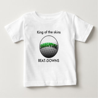 Camiseta Para Bebê Os miúdos de SHANKAPOTOMUS bateram para baixo o T