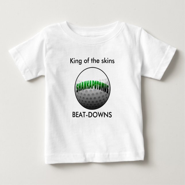 Camiseta Para Bebê Os miúdos de SHANKAPOTOMUS bateram para baixo o T (Frente)