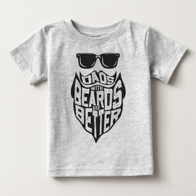 CAMISETA PARA BEBÊ OS PAIS ENGRAÇADOS COM AS PLACAS SÃO MELHORES DIAS (Frente)