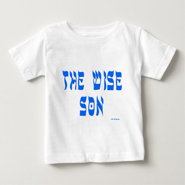 CAMISETA PARA BEBÊ OS PRESENTES SÁBIOS DO FILHO T (Frente)