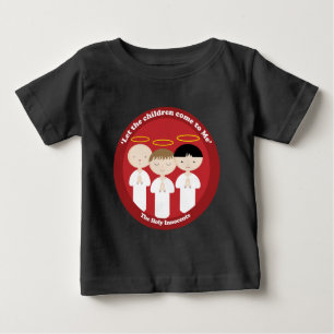 Camiseta Para Bebê Os Santo Inocentos