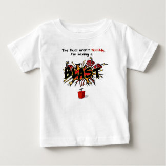 Camiseta Para Bebê Os Twos terríveis