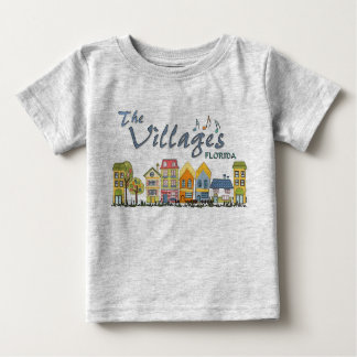 Camiseta Para Bebê Os vilarejos da florida comunidade de bebês