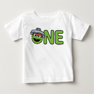 Camiseta Para Bebê Oscar, o Agrupamento Primeiro Aniversário