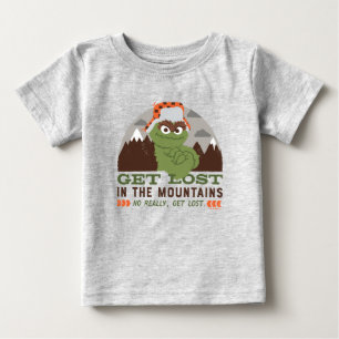 Camiseta Para Bebê Oscar O Monstro   O Grande Ar Livre