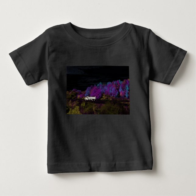 Camiseta Para Bebê oscar sai da festa (Frente)