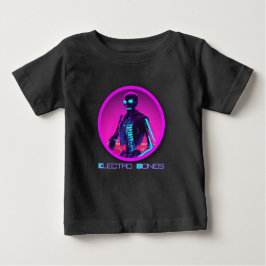 Camiseta Para Bebê Ossos Eletro